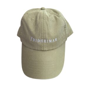 Beige Friðheimar cap